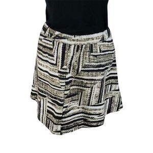 A.n.a Geometrical Print‎ Full Petite Large boho skirt